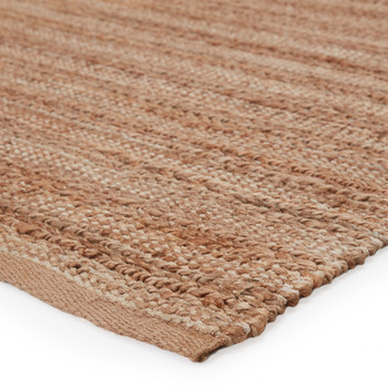 Jaipur Living Canterbury HM01 Solid Tan Handwoven - 6'x9' Rectangle Area Rug