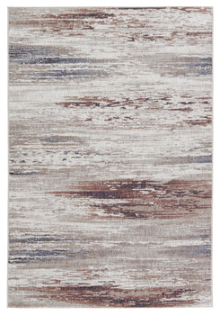 Jaipur Living Oberon SEI02 Abstract Light Gray Power Loomed Area Rugs