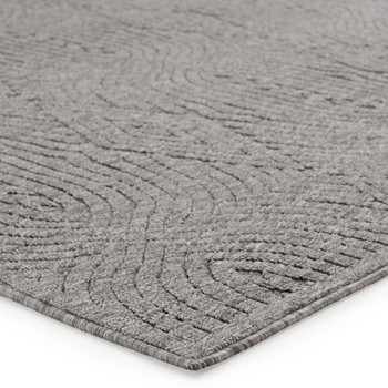 Jaipur Living Ekon TNC02 Trellis Gray Power Loomed Area Rugs