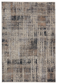 Jaipur Living Damek TUN02 Abstract Gray Power Loomed Area Rugs