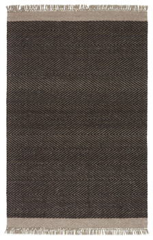 Jaipur Living Sunday TWK02 Border Dark Gray Handwoven Area Rugs