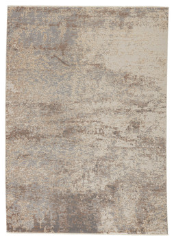 Jaipur Living Brisa VNE13 Abstract Gray Power Loomed Area Rugs