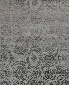 Loloi Cyrus Cu-01 Grey / Indigo Hand Knotted Area Rugs