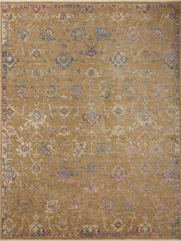 Loloi Giada Gia-05 Gold / Multi Power Loomed Area Rugs