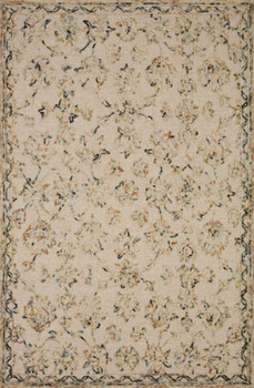 Loloi II Halle Hae-04 Lagoon / Multi Hooked Area Rugs