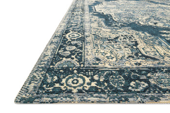 Loloi Mika Mik-01 Dk Blue / Dk Blue Power Loomed Area Rugs