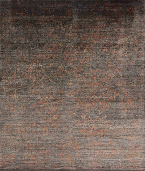 Loloi Mirage Mk-04 Charcoal / Copper Hand Knotted Area Rugs