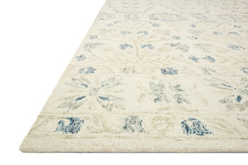 Loloi Norabel Nor-02 Ivory / Grey Hooked Area Rugs