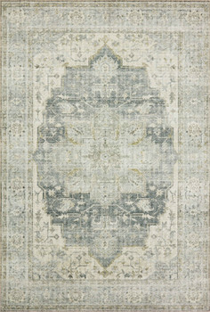 Loloi II Skye Sky-12 Charcoal / Dove Power Loomed Area Rugs