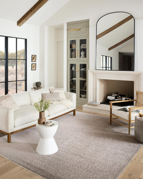 Loloi II Vance Van-02 Taupe / Dove Power Loomed Area Rugs