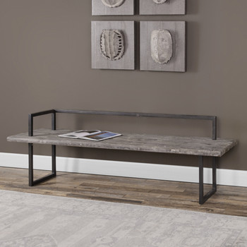 Uttermost Herbert Reclaimed Wood Bench