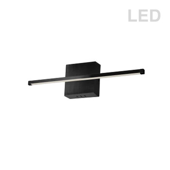 Dainolite 19w Wall Sconce Mb W/wh Acrylic Diffuser - ARY-2419LEDW-MB