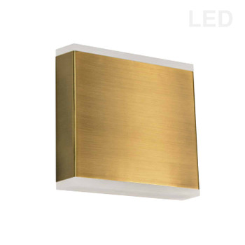 Dainolite 15w Wall Sconce, Agb W/ Acrylic Diffuser - EMY-550-5W-AGB