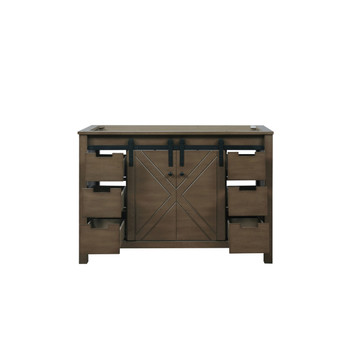 Marsyas 48" Rustic Brown Vanity Cabinet Only