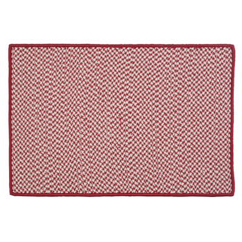 Colonial Mills Houndstooth Tt79 Sangria Area Rugs