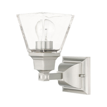 Livex Lighting 1 Lt Brushed Nickel Wall Sconce - 17171-91