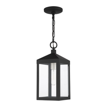 Livex Lighting 1 Lt Black Outdoor Pendant Lantern - 20591-04