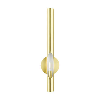 Livex Lighting 1 Lt Satin Brass  Ada Single Sconce - 45911-12