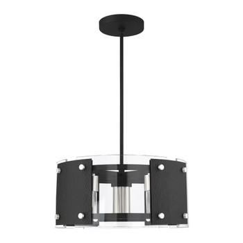 Livex Lighting 6 Lt Black Pendant Chandelier - 45994-04