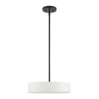 Livex Lighting 4 Lt Black Chandelier - 46923-04