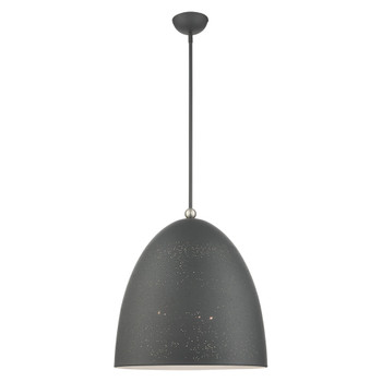 Livex Lighting 3 Lt Scandinavian Gray Pendant - 49110-76