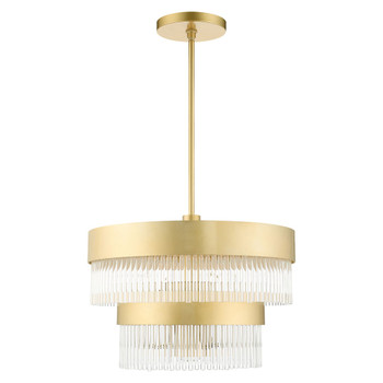 Livex Lighting 5 Lt Soft Gold Chandelier - 49824-33