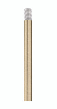 Livex Lighting Antique Brass 12" Length Rod Extension Stem - 55999-01