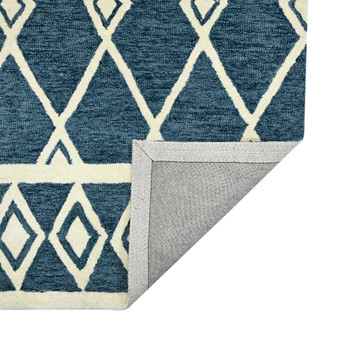 Amer Rugs Vista Raton VIS-6 Navy Hand-Hooked Area Rugs