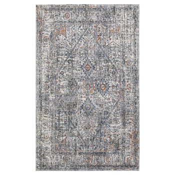 Amer Rugs Vermont Chelsea VRM-3 Gray/Ivory Power-Loomed Area Rugs