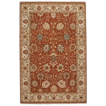 Capel Sarah Apricot Beige 1096_860 Hand Knotted Rugs