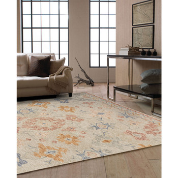 Capel Shakta-Oushak Neutral Multi 2548_625 Hand Tufted Rugs