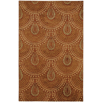 Capel Myles Cinnamon 3288_870 Hand Tufted Rugs - 5' X 8' Rectangle