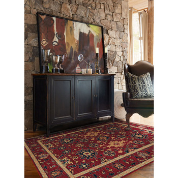 Capel Municipality-Ushak Red 3415_575 Machine Made