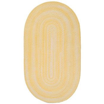 Capel Tiny Tots Light Yellow 0377_100 Braided Rugs