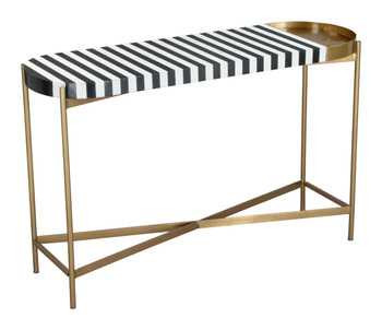 Saber Console Table Gold