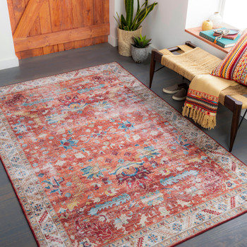 Surya Iris IRS-2348 Traditional Machine Woven Area Rugs