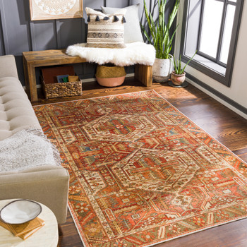 Surya Lavable LVB-2300 Global Machine Woven Area Rugs