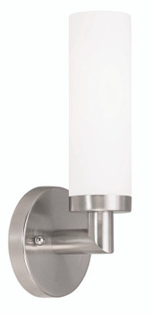 Livex Lighting 1 Light Brushed Nickel Wall Sconce - 10103-91