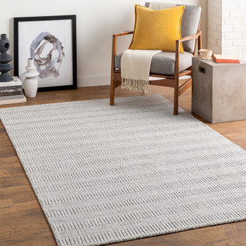 Surya Hickory HCK-2302 Modern Hand Loomed Area Rugs