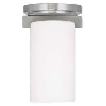 Livex Lighting 1 Light Brushed Nickel Ceiling Mount - 1320-91