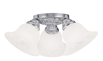 Livex Lighting 3 Light Polished Chrome Ceiling Mount - 1529-05