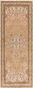 Surya Antique One Of A Kind AOOAK-1211  Hand Knotted - 3'8" X 9'9" Runner Area Rug