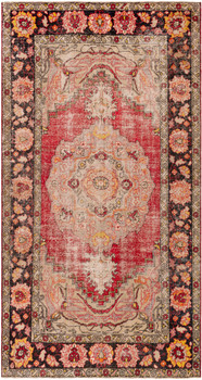 Surya Antique One Of A Kind OOAK-1020 Traditional Hand Knotted - 6'7" X 11'8" Rectangle Area Rug