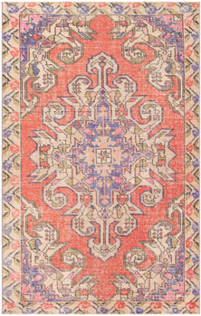 Surya Antique One Of A Kind OOAK-1079 Traditional Hand Knotted - 4'3" X 7' Rectangle Area Rug