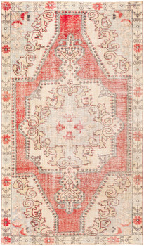 Surya Antique One Of A Kind OOAK-1096 Traditional Hand Knotted - 4'3" X 7'4" Rectangle Area Rug