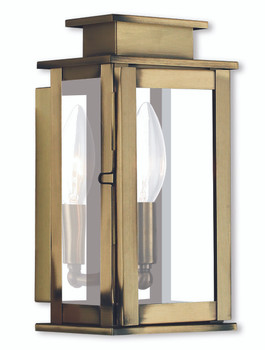 Livex Lighting 1 Light Ab Outdoor Wall Lantern - 20191-01