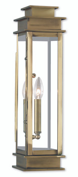 Livex Lighting 1 Light Ab Outdoor Wall Lantern - 20207-01