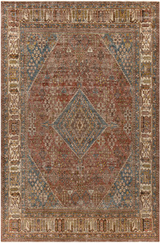 Surya Antique One Of A Kind OOAK-1508 Traditional Hand Knotted - 7'1" X 10'9" Rectangle Area Rug