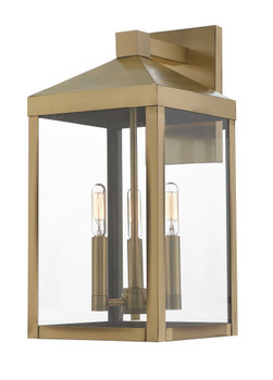 Livex Lighting 3 Lt Ab Outdoor Wall Lantern - 20584-01