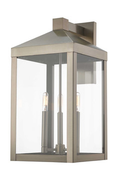 Livex Lighting 3 Lt Bn Outdoor Wall Lantern - 20585-91